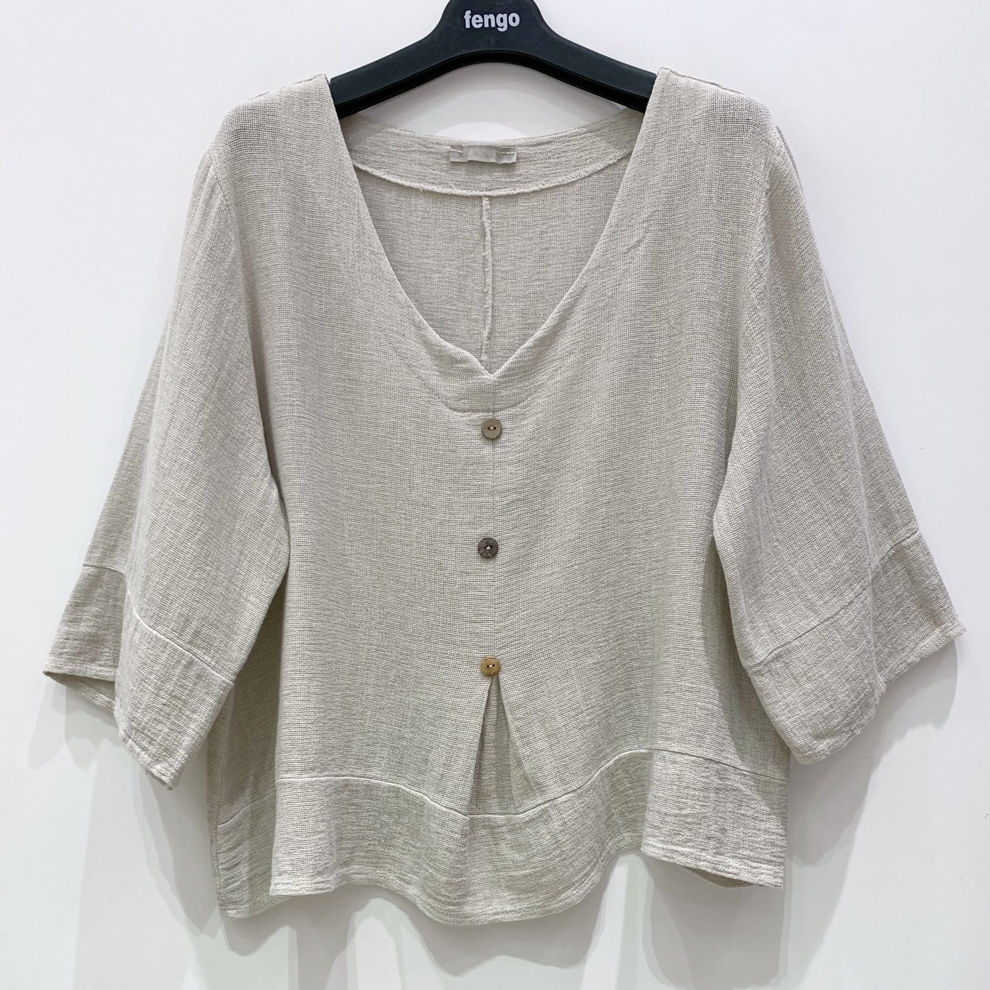 The Cloudline Button Blouse
