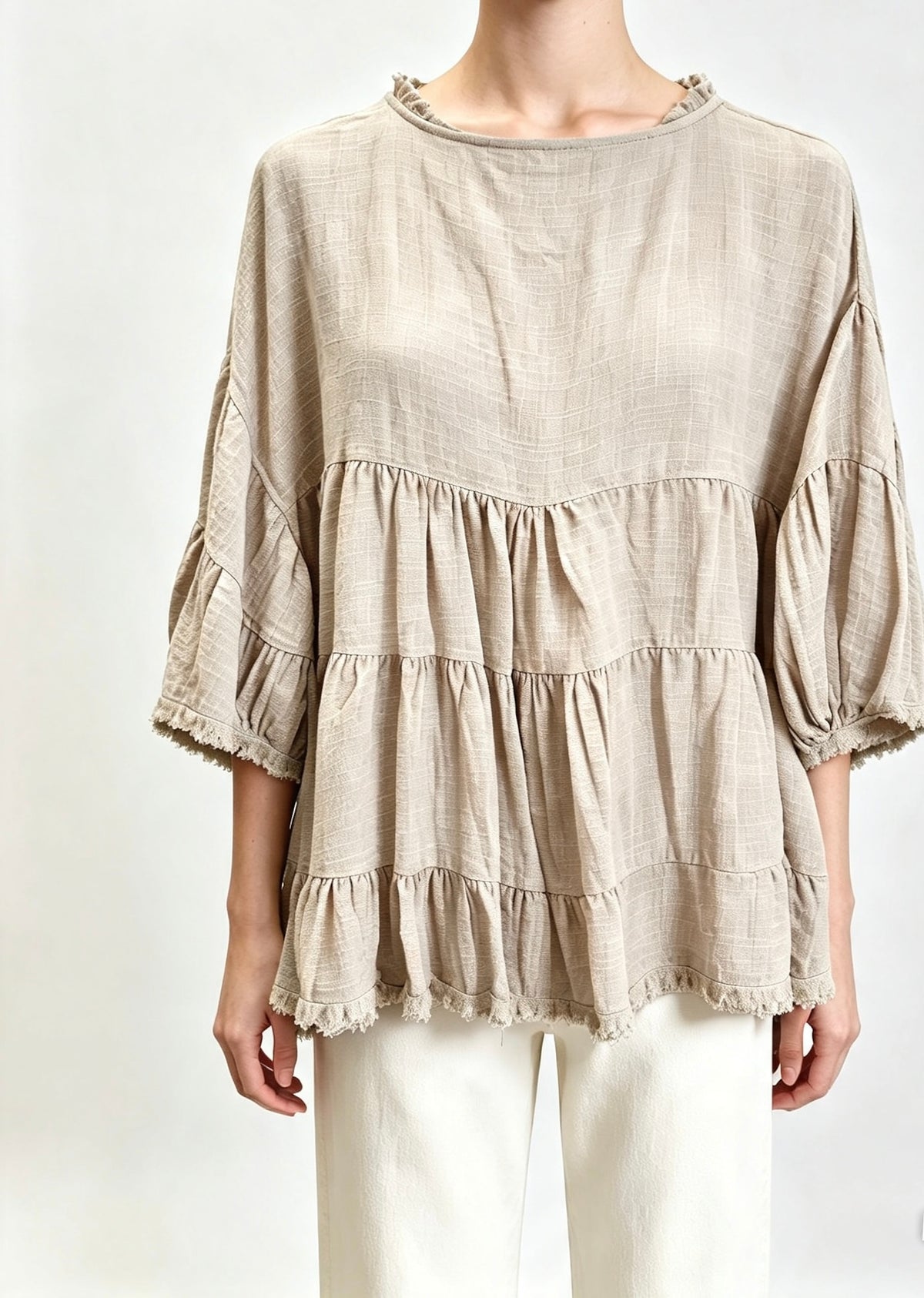 Cotton Smock Top