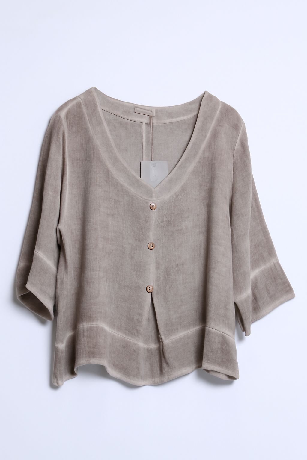 The Cloudline Button Blouse