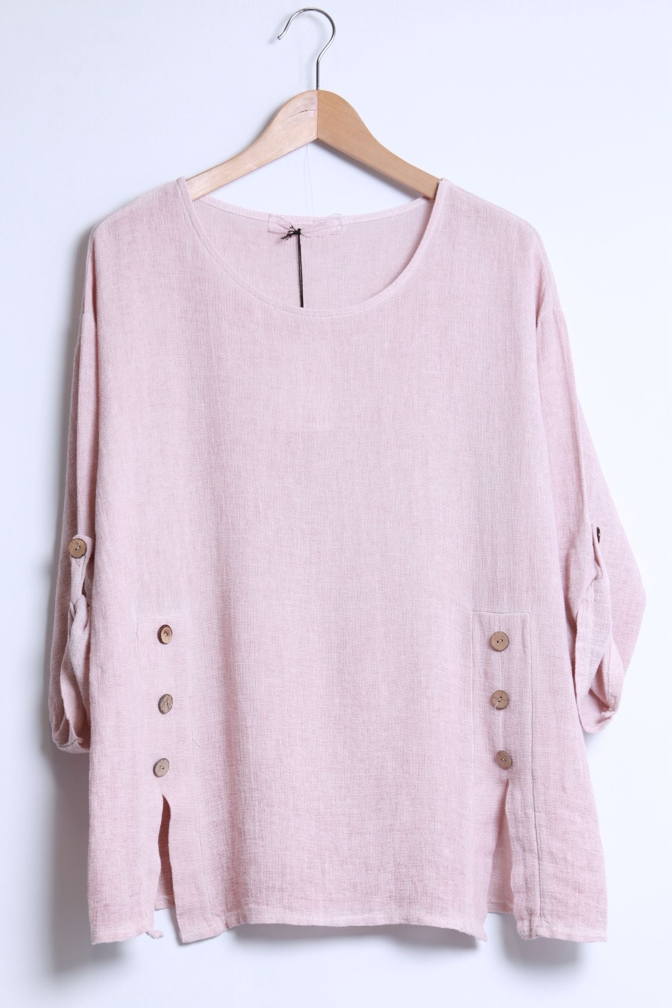 Aria Button Trim Top
