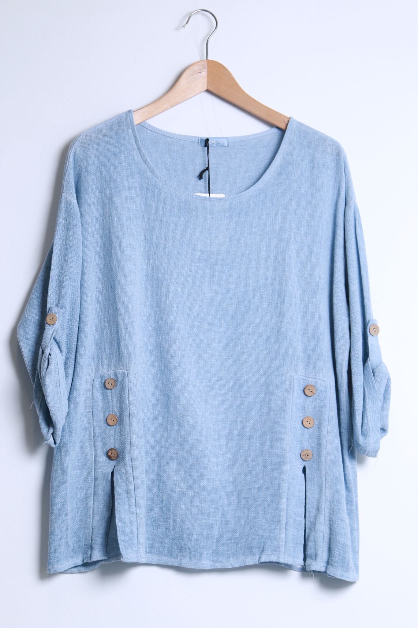 Aria Button Trim Top