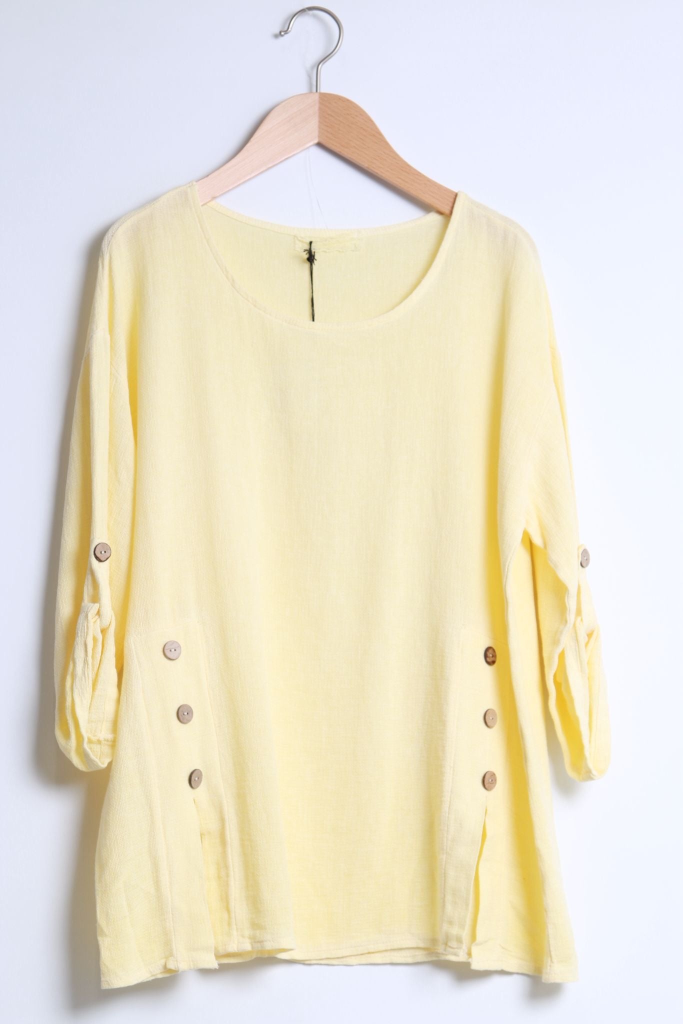 Aria Button Trim Top