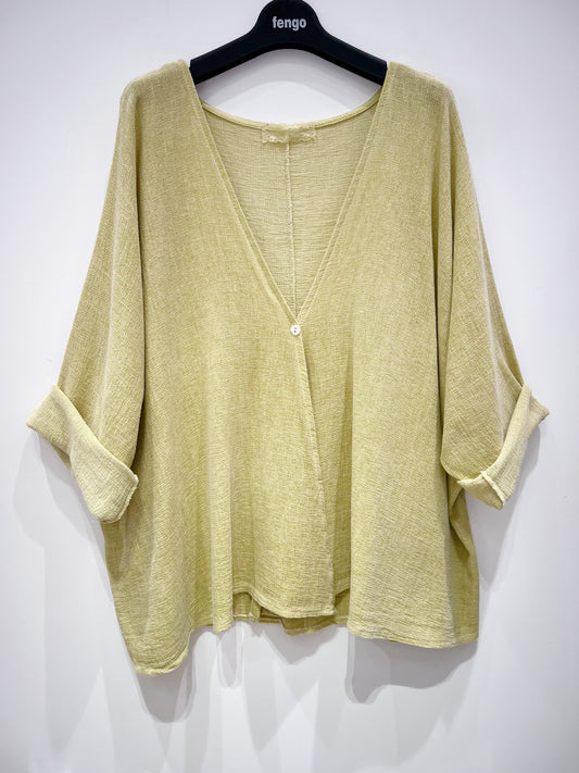 The Driftwood Drape Top