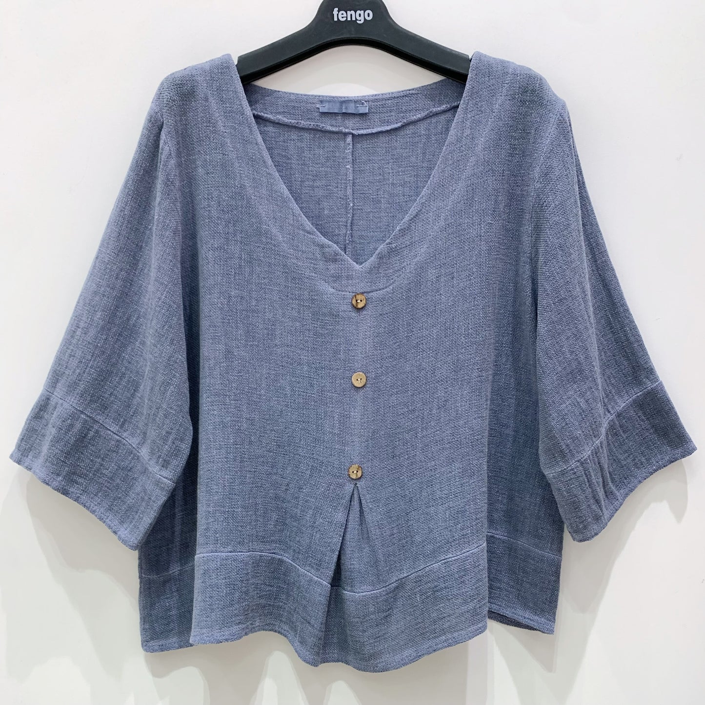 The Cloudline Button Blouse